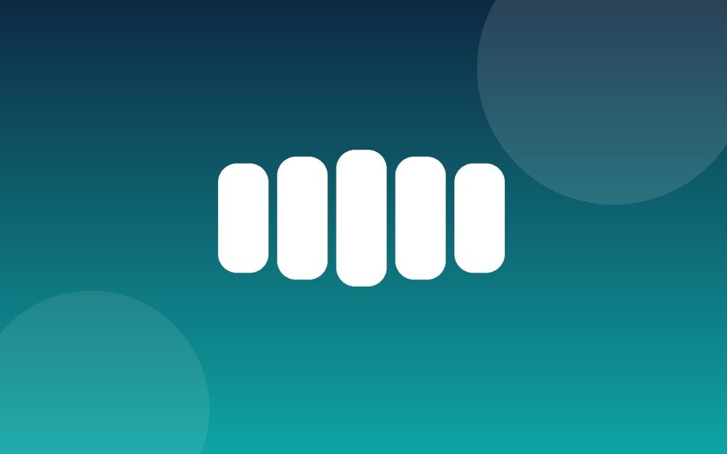 Abstract placeholder illustration of teeth for an article about daily habits for healthier teeth and gums (replace with a licensed photo)